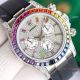 Swiss 7750 Rolex Daytona Replica Watch SS Diamond Dial Colorful Markers (3)_th.jpg